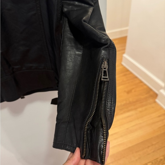 Belstaff Men's Signature Hand Waxed Sandway Leather Jacket Black EU 48 US 38 - Picture 15 of 17